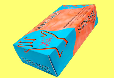 Luva Nitrílica Supermax